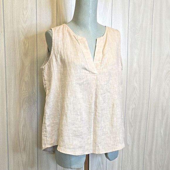 Yuvita | Linen Flowy Top - Picture 1 of 6